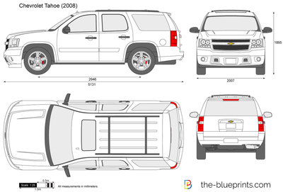 Chevy Tahoe Graphic Template