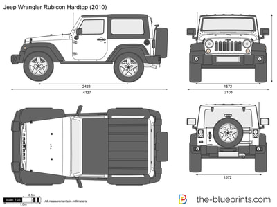 Jeep Wrangler Graphic Template