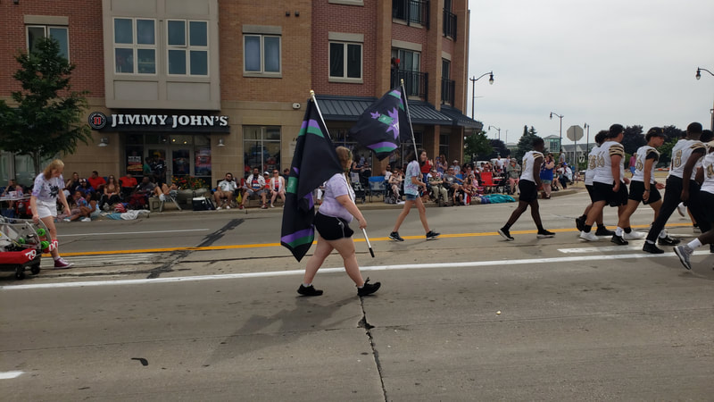Racine 2022 Parade Team Spirit Flags Wisconsin (7)