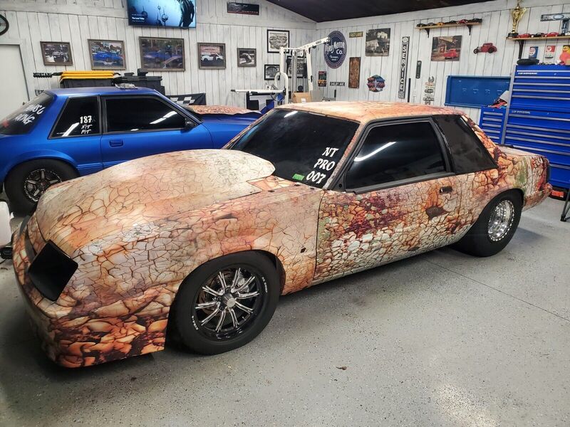 Rusted Full Vehicle Wrap Rust Rusty Decal Vinyl Matte Finish Detailed Milwaukee Racine Kenosha Wisconsin (1)
