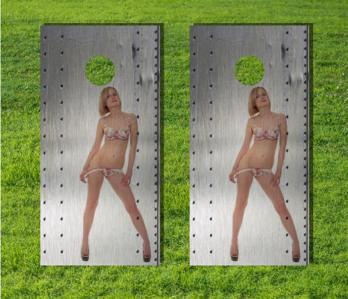 24x36in Hot Ass Model Thong Bikini 【Rolled Canvas】