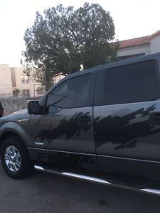 Side Decal Graphic Black Matte Pick Up Truck