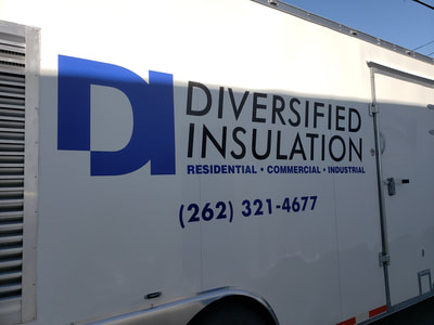 Diversified Insulation Trailer Decal Graphics Vinyl Commercial Business Racine Wisconsin