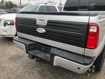 American Flag Platinum Rear Tailgate Decal F-150 Ford
