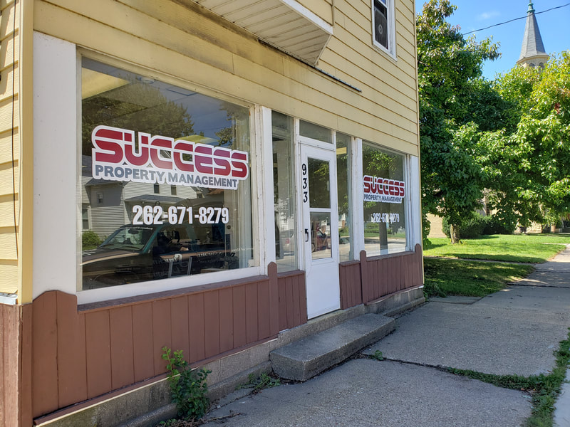 Window Decal Business Sign Signage Kenosha Racine Wisconsin