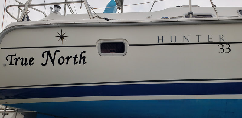 Custom Boat Name Sailboat Transom Sides Cruiser Vinyl Decal Graphic Racine Kenosha Wisconsin (15)
