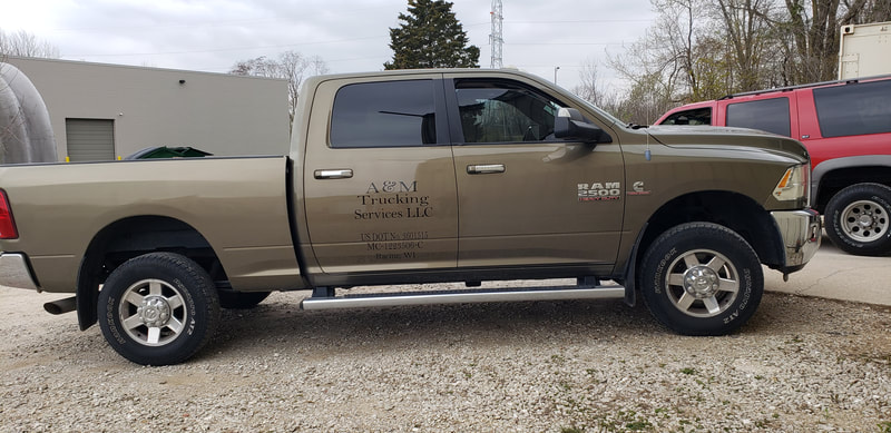 Custom Vehicle Pick-Up Truck Commercial Graphics Wrap Racine Kenosha Wisconsin (3)