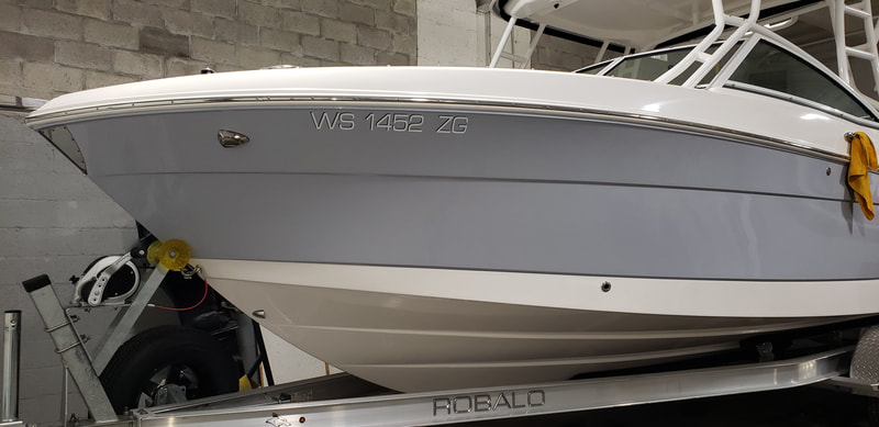 DNR Boat Numbers Registration Decal Lettering Robalo Sea-Doo Sailboat Chrome Racine Kenosha Wisconsin Mirrocraft (16)