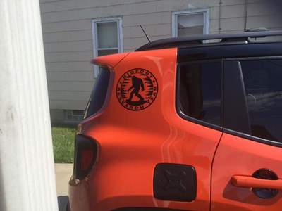 Jeep Renegade Side Decal Graphic Big Foot