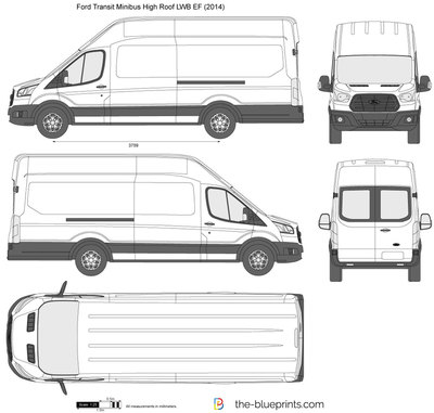 Ford Transit Graphic Template