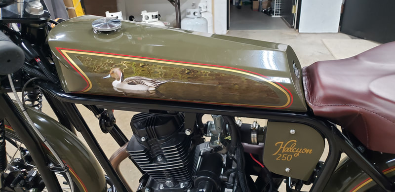 Motorcycle Graphic Wrap Vinyl Decal Janus Bike Racine Kenosha Wisconsin Cudahy Blended