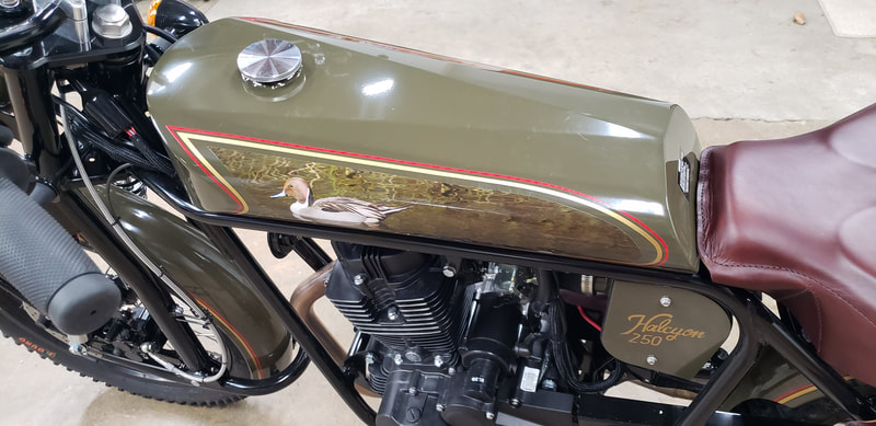 Motorcycle Graphic Wrap Vinyl Decal Janus Bike Racine Kenosha Wisconsin Cudahy Blended