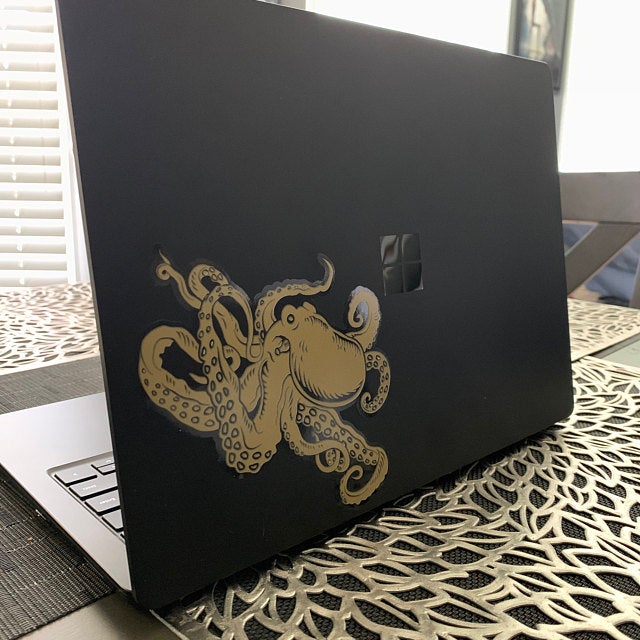 Octopus Laptop Vinyl Decal Graphic Racine Wisconsin