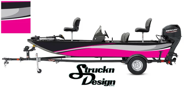 Pink Boat Wraps
