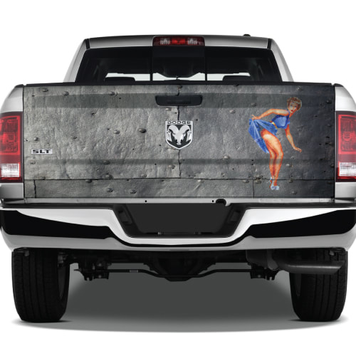 Sexy Nude Girl - Sticker Graphic - Auto, Wall, Laptop, Cell, Truck Sticker  for Windows, Cars, Trucks