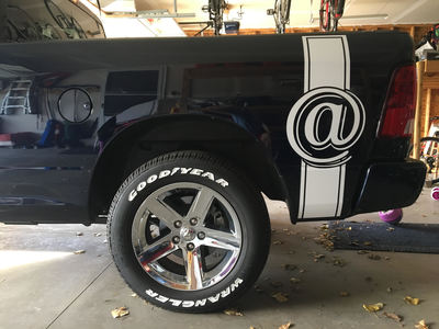 Stripe Pickup Pick Up Bed Graphic Decal